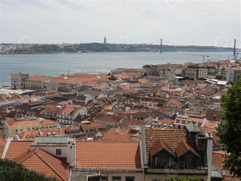 lisbon at the tagus river 9148415 Stock Photo at Vecteezy