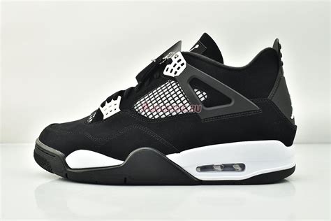 Air Jordan 4 Retro White Thunder Fq8138 001 Blackwhite Black Sneakers