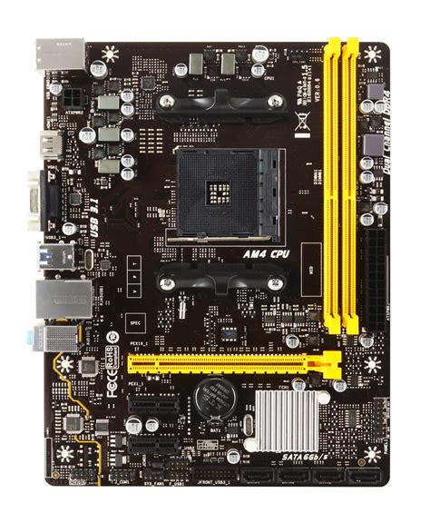 Biostar A320MH Micro ATX DDR4 Carte mère Biostar Cybertek fr