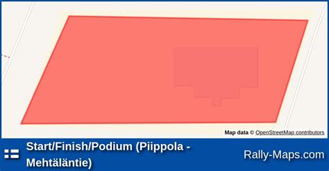 Karte Start Ziel Podium Piippola Meht L Ntie Piippola Ralli