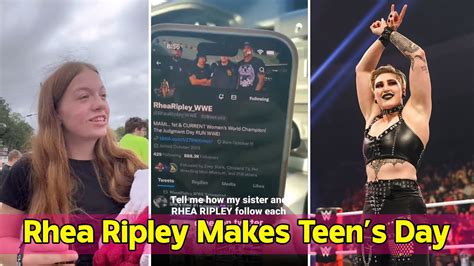 rhea ripley  teens day rhea ripley  jordynne graces