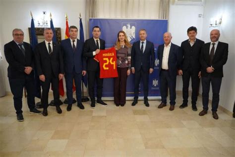 Delegatie A FRF In Vizita La Ambasada Romaniei De La Madrid