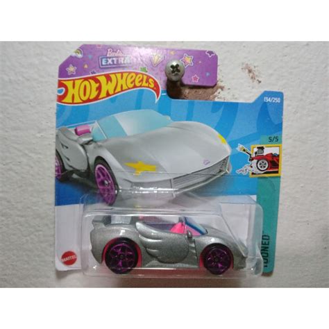 Carro Hot Wheels Barbie Extra Rosa Branco Ou Cinza Mattel Shopee Brasil