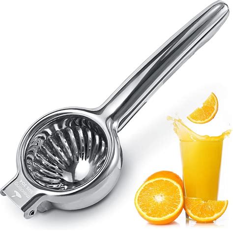 Upgraded Lemon Squeezer Meidong Super Stainless Steel 304 Hand Press