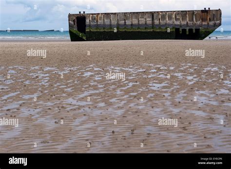 Arromanches beach, Normandy France Stock Photo - Alamy