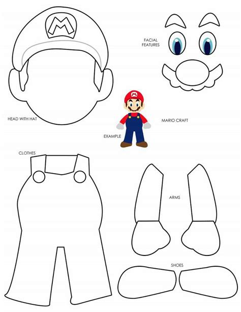 Pin By Ramon Garcia On Mario Crafts Mario Bros Party Mario Bros