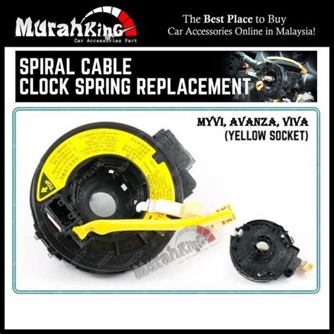 Perodua Myvi Avanza Airbag Spiral Cable Sub Assy Clock Spring Lazada