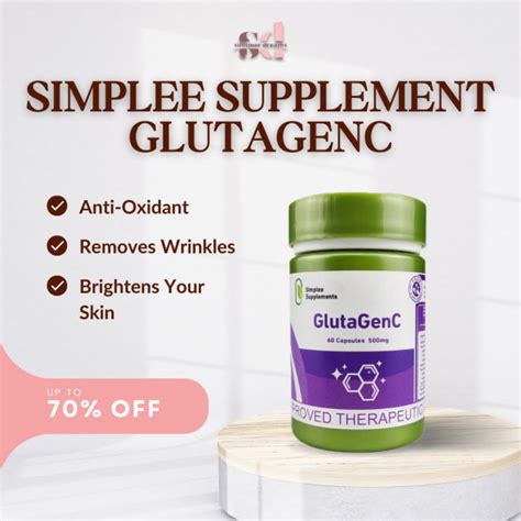 Simplee Supplement Glutagenc Whitening Capsule Capsules Lazada Ph