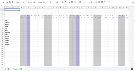 How To Set Up A Pto Tracker In Google Sheets Template Flamingo