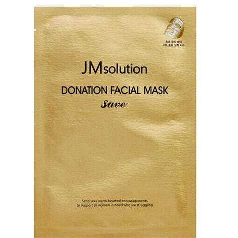 Jmsolution Donation Facial Mask Save