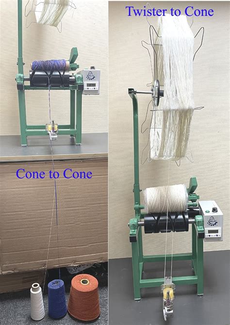 Electrical Cone Wool Yarn Winder Cone To Cone Twister To Cone Etsy