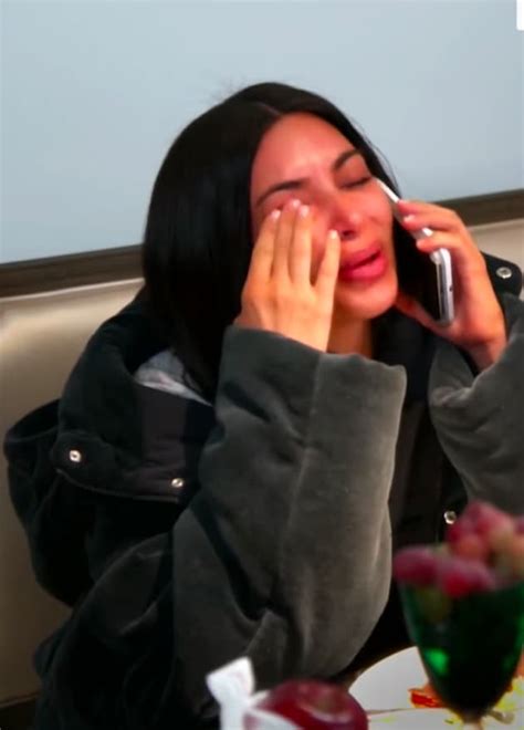 Kim Kardashian Cries Hard Keeping Up With The Kardashians Tv Fanatic