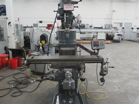 Lagun Ftv 2 Vertical Milling Machine W Acu Rite 2 X Dro Servo Power Feeds