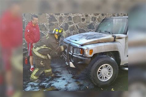 Se Incendió Camioneta De Lujo De Alfredo Adame En La Alcaldía