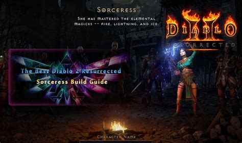 The Best Diablo Resurrected Sorceress Build Guide Post Pear