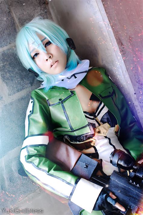 Sword Art Online Ii Sinon Cosplay 4 By Yukigodbless On Deviantart