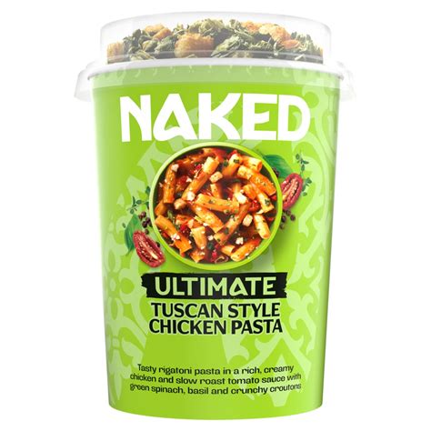 Naked Ultimate Tuscan Chicken Pasta 74g Tins Cans Joybuy