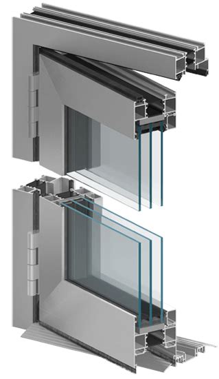 Aluprof MB 86 Fold Line Aluminium Window System For B2B Debesto