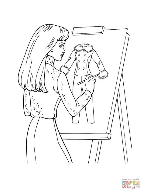 Dibujo De Disenadora De Modas Para Colorear Dibujos Para Colorear Porn Sex Picture