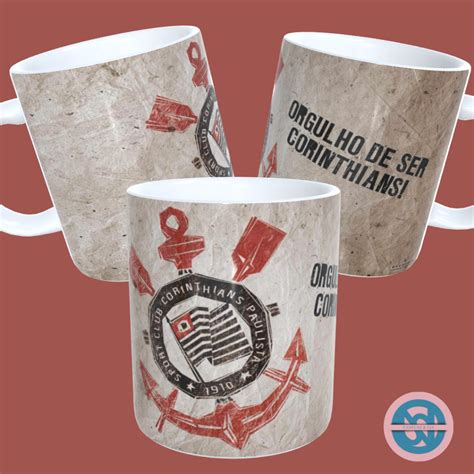 Caneca De Porcelana Personalizada Corinthians Modelos Shopee Brasil