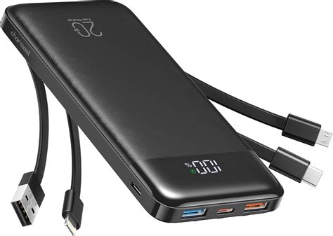 Charmast Power Bank 20000mah 20w Fast Charging Portable