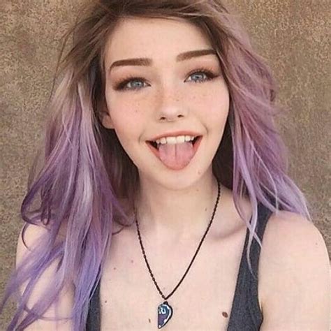 Pretty Girls With Purple Hair