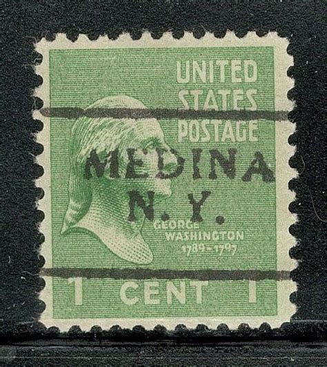 Sc Cent Washington Issue Precancel Medina N Y Ebay