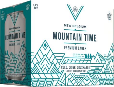 New Belgium Mountain Time Lager Craft Beer Ct Fl Oz Kroger