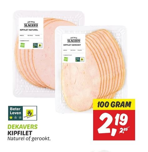 Dekavers Kipfilet Gram Aanbieding Bij Dekamarkt