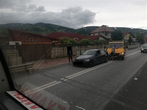 FOTO ȘTIREA TA Accident rutier între Micești și Alba Iulia Tamponare