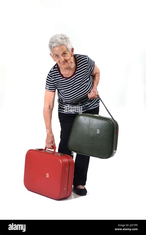 old woman travel Stock Photo - Alamy