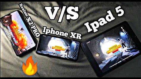 Iphone Xr Vs Realme X2 Pro Vs Realme 7 Vs Ipad 5 Ultra Graphics Gaming Performance Test Youtube