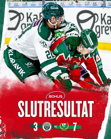 Frölunda HC on Twitter Förlust mot Färjestad