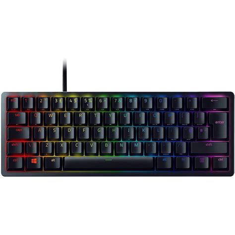 Razer Teclado Qwerty Ingl S Reino Unido Retro Iluminado Huntsman Mini