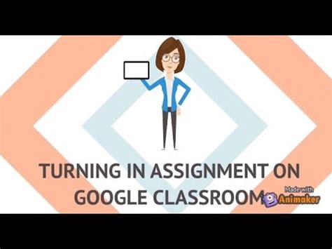 TURNING IN ASSIGNMENTS ON GOOGLE CLASSROOM YouTube