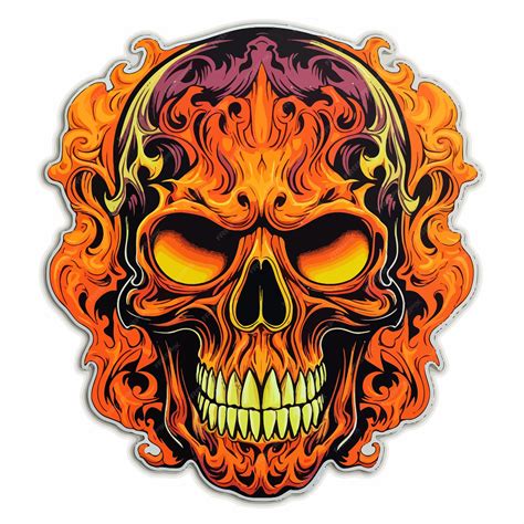 Premium Vector Colorful Skeleton