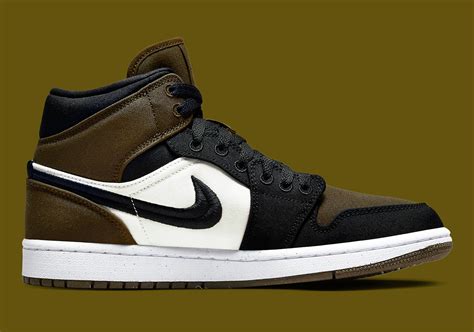 Air Jordan 1 Olive Toe DV0427 301 Release Info SneakerNews