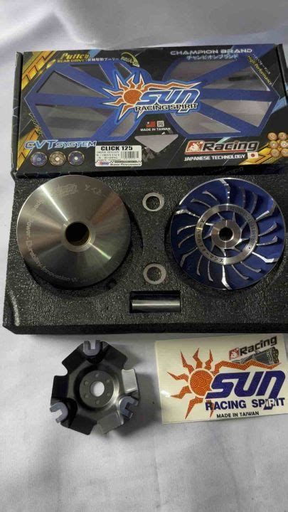 Sun Racing Spirit Pulley Set Click I V V V With Bushing Slide