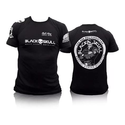 Camisa Branca Bope Dry Fit Black Skull Escorrega O Pre O