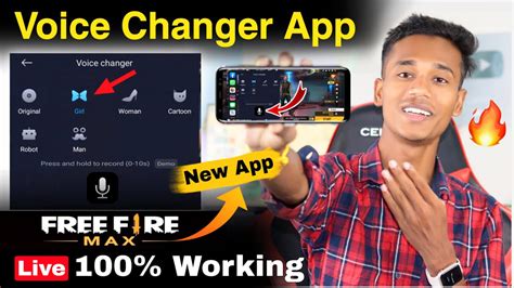 New Voice Changer App Free Fire How To Change Voice In Free