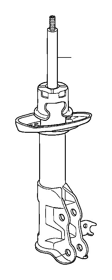 Honda Civic Coupe Shock Absorber Unit L Fr Front Steering 51606