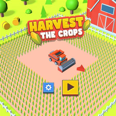 Harvest The Crops Game: Free Online Combine Tractor Harvesting Sim ...