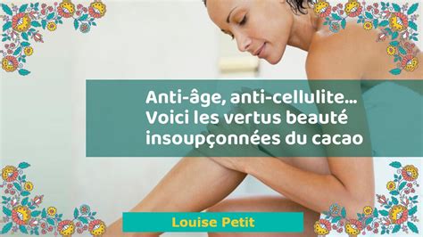 Anti âge anti cellulite Voici les vertus beauté insoupçonnées du