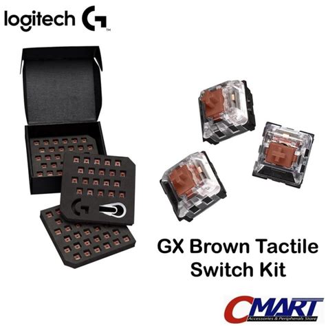 Jual Logitech Pro X Switch Kit GX Brown Tactile Switch Keyboard 943 ...