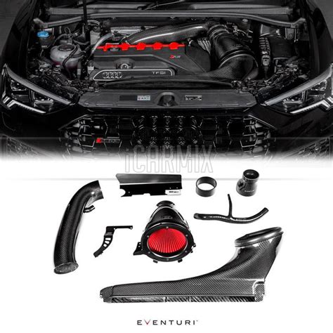 Eventuri Air Carbon Fibre Intake System Black For Audi F3 RSQ3 2019