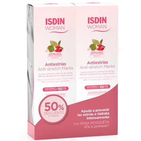 La Crema Isdin Woman 250 Ml Anti Estrias Ayuda A Reducir Las Estrias