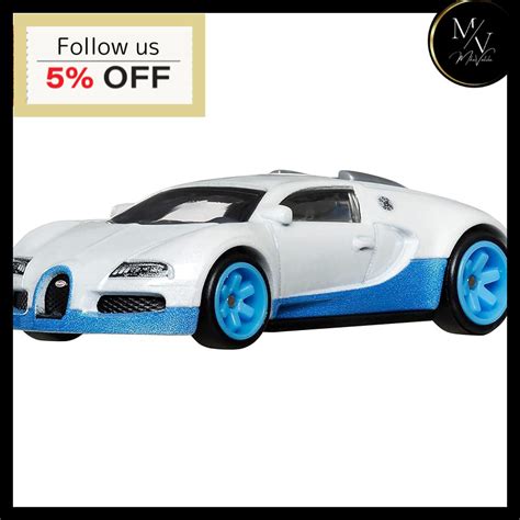 Hot Wheels Car Culture Hammer Drop Bugatti Veyron Toy Vehicle