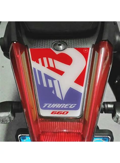 Adesivo 3D Protezione Codino Moto Compatibile Con Aprilia Tuareg 660