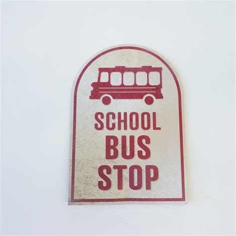 School Bus Stop Sign – AXIS