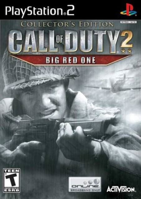 Call Of Duty 2 Big Red One Collector S Edition Sony Playstation 2 Game